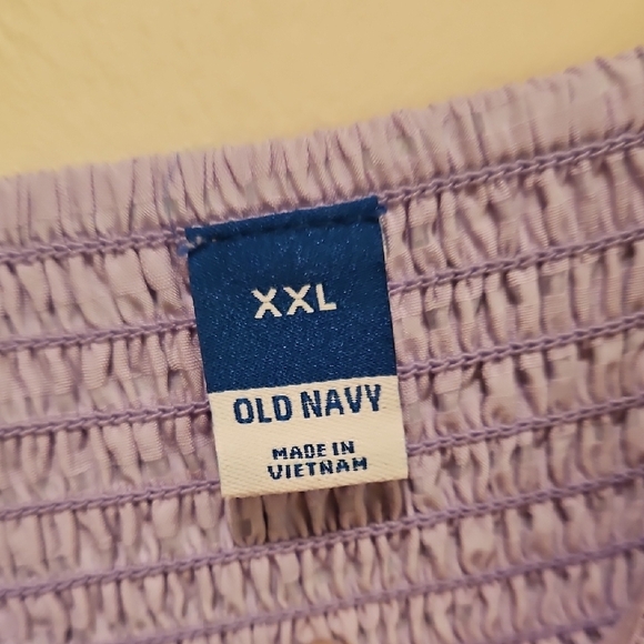 Old Navy Light Purple Mini Dress with Puff Sleeves - Picture 6 of 12